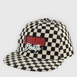 New Liquid Death Snapback Hat